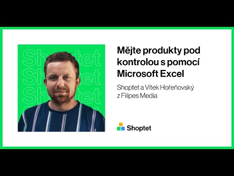 Přehled v produktech e-shopu díky Excelu