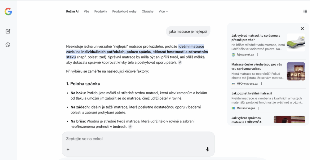 Fajn Spánek_Ai režim